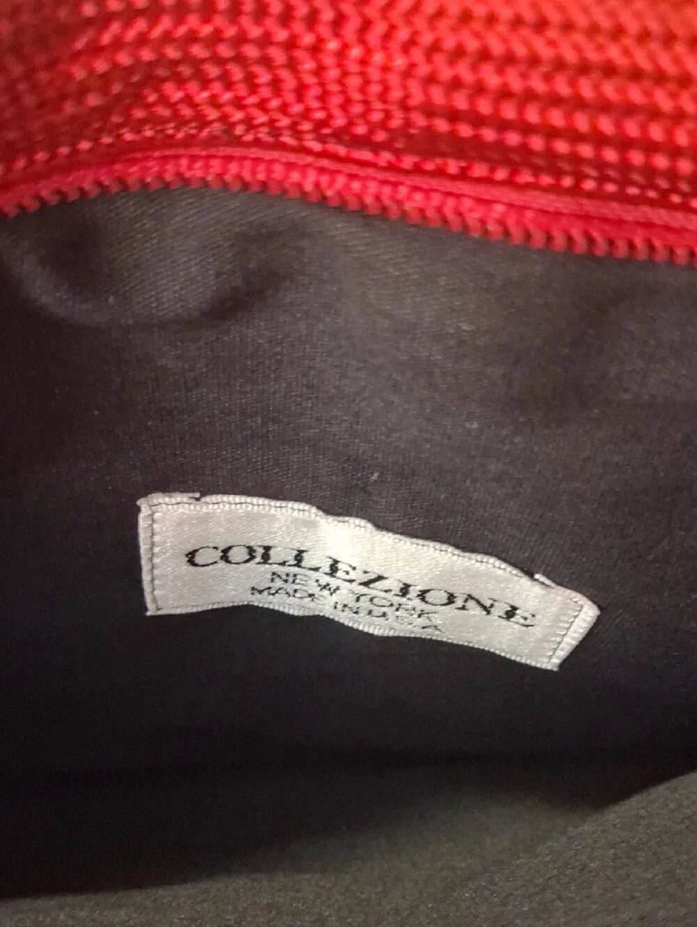 Striped Red, White & Navy Women's Mini Tote Bag.  '
